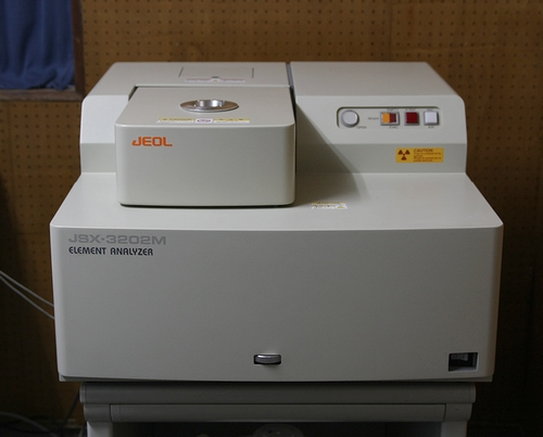 日本電子製 エネルギー分散型蛍光X線分析システム JSX-3202M 日本電子製 エネルギー分散型蛍光X線分析システム JSX-3202M